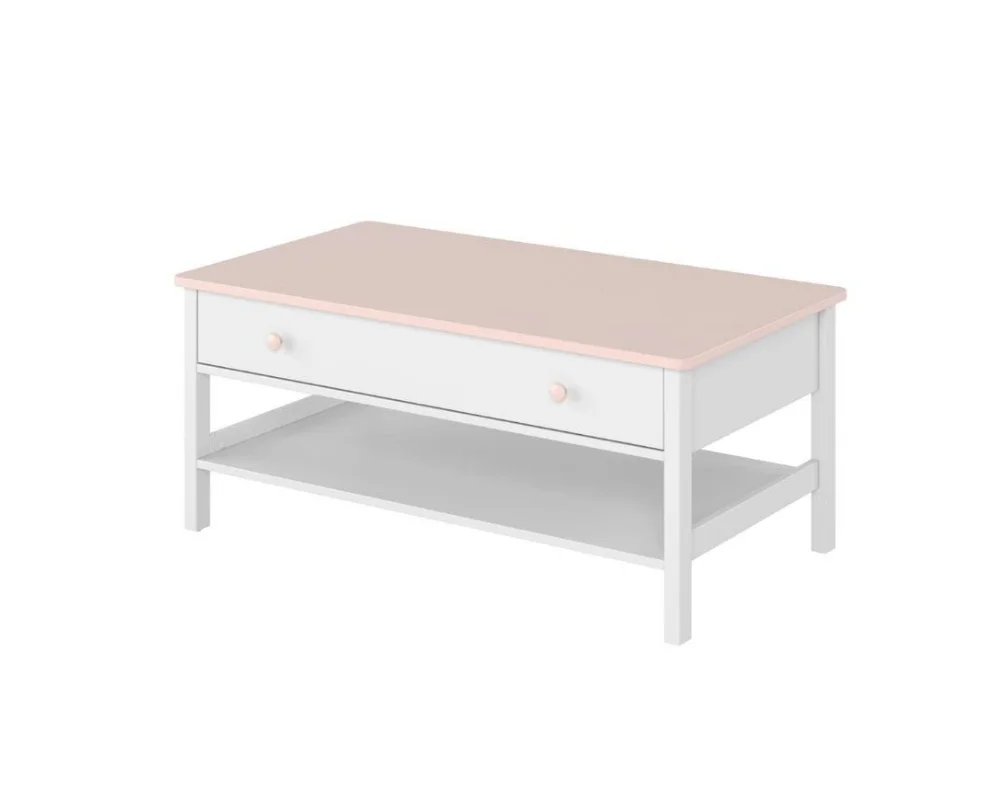L-LU15 Couchtisch Weiß Deine Möbel