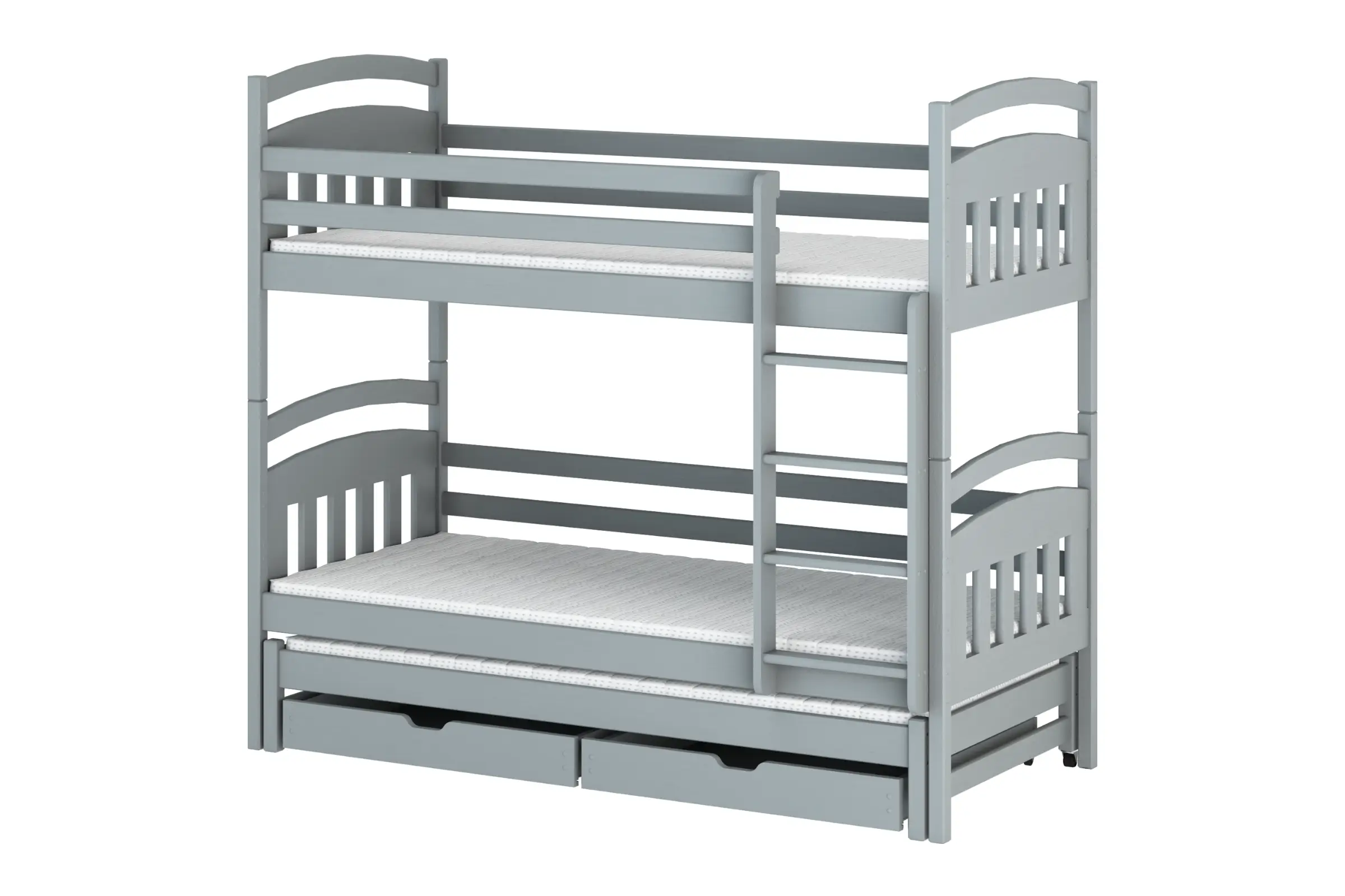 ALAN 90x200 Aschgrau Etagenbett Deine Möbel