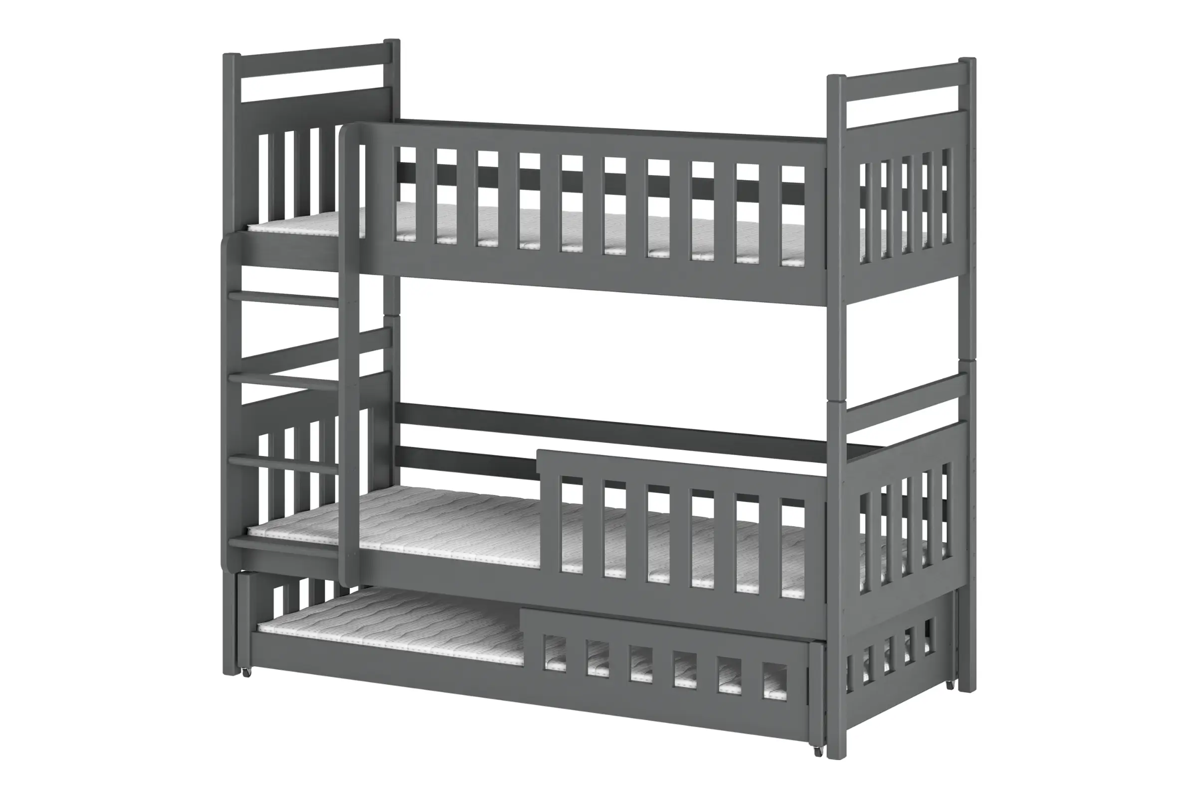 EVA 90x200 Graphit Etagenbett Deine Möbel