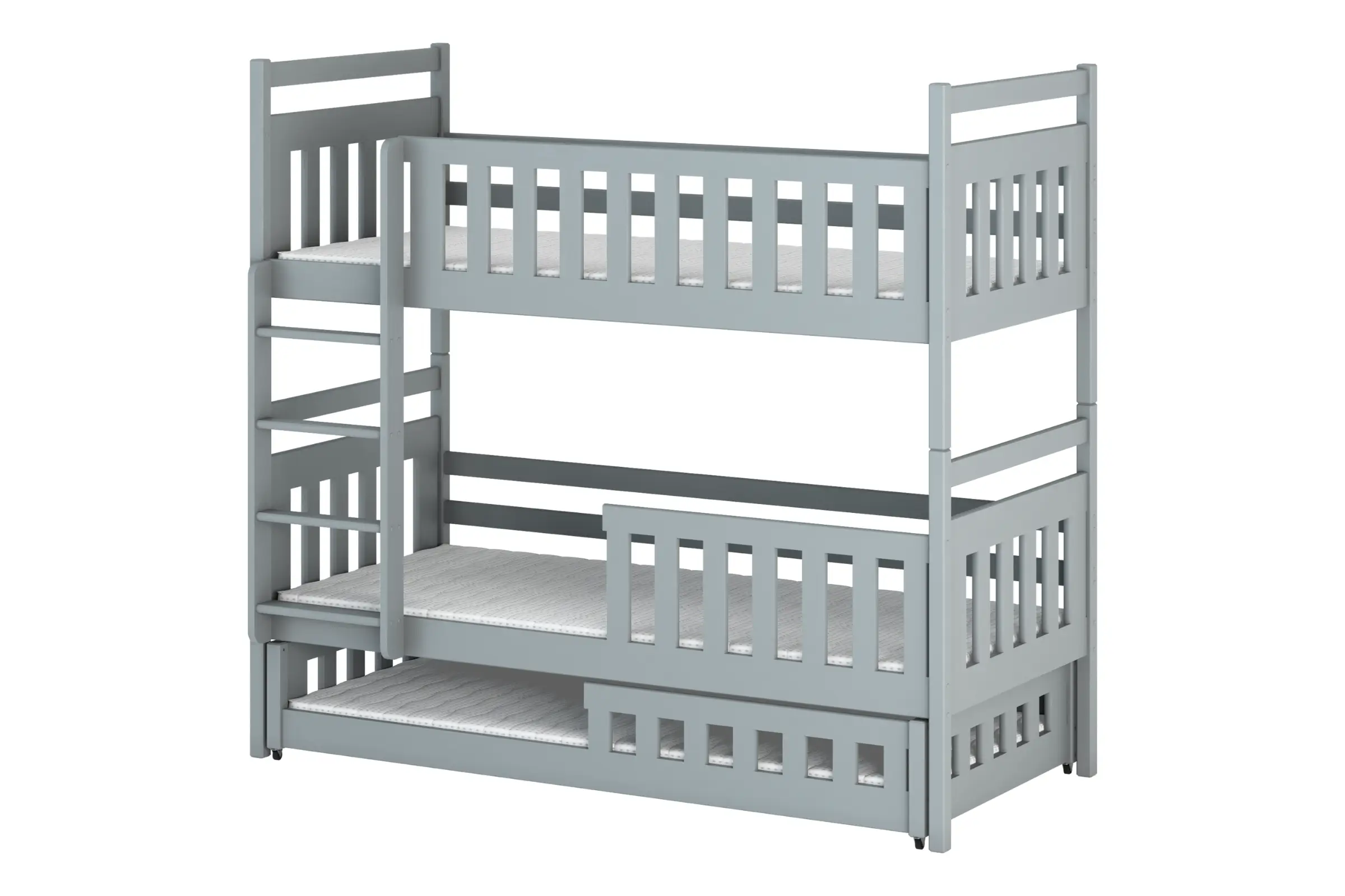 EVA 90x200 Aschgrau Etagenbett Deine Möbel