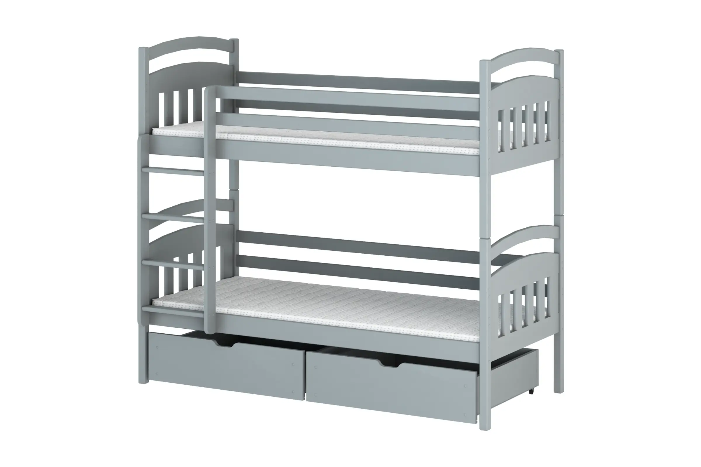 GABI 90x200 Aschgrau Etagenbett Deine Möbel