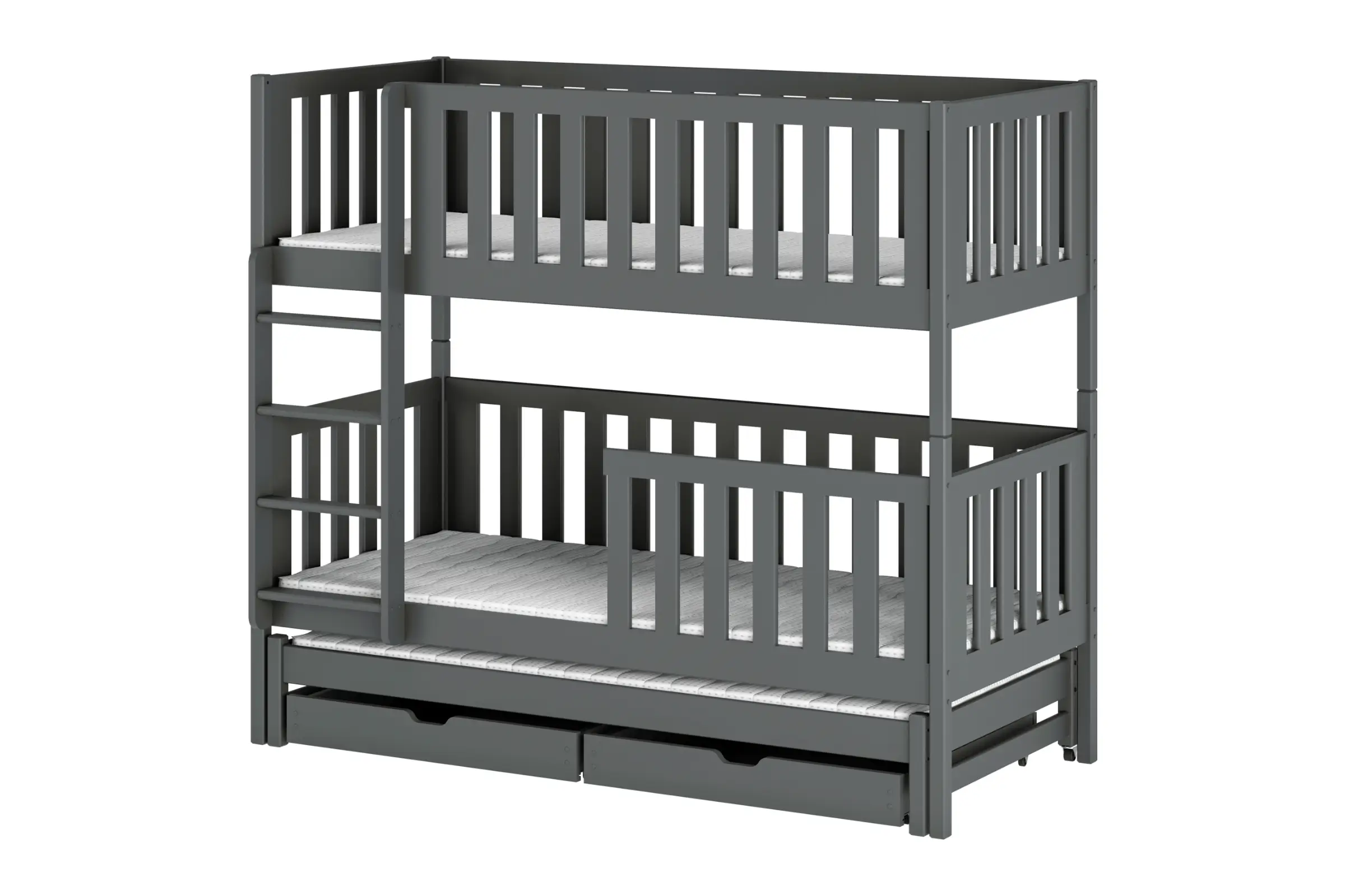 LUKAS 90x200 Graphit Etagenbett Deine Möbel