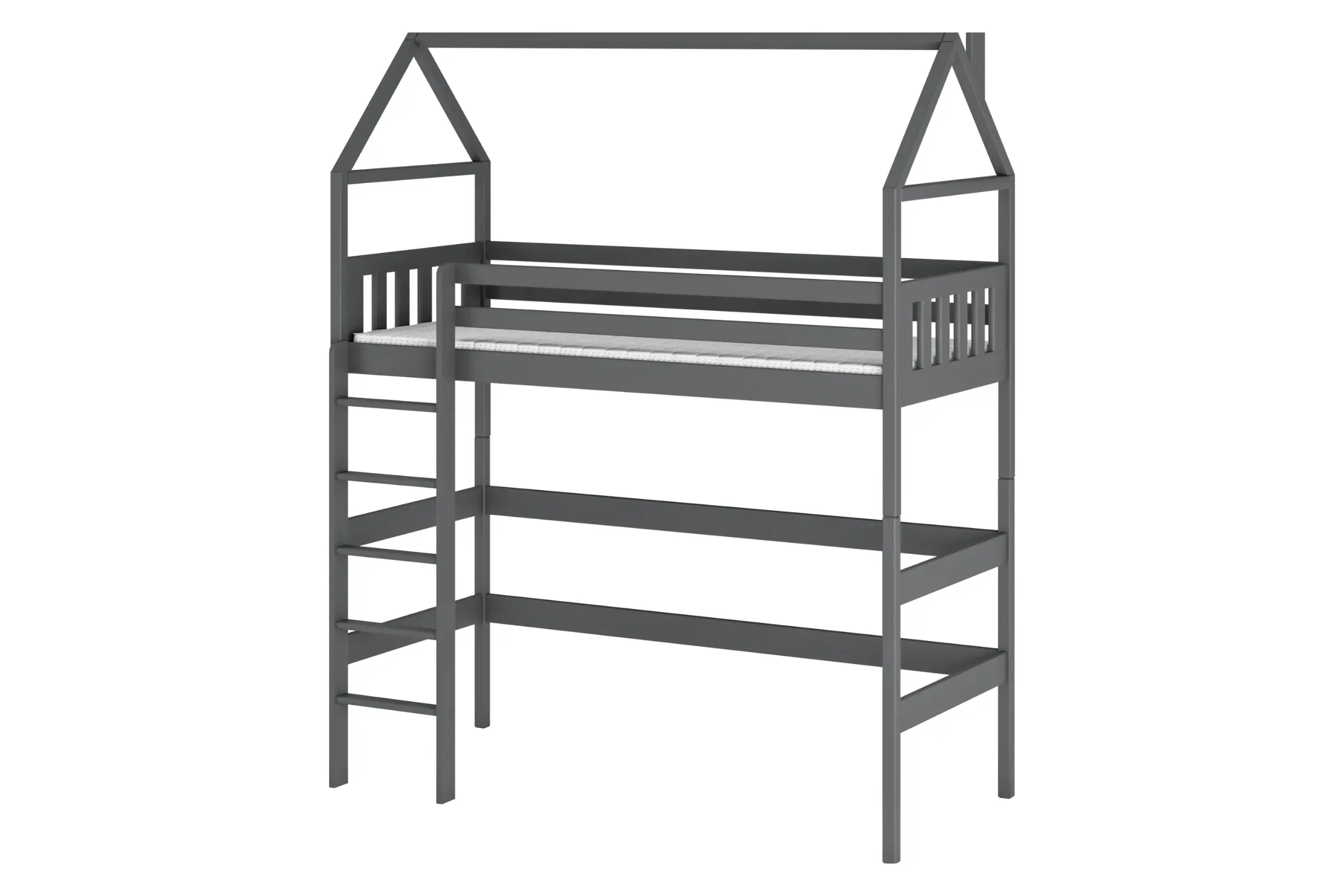 MARINA 90x200 Graphit Hochbett Deine Möbel