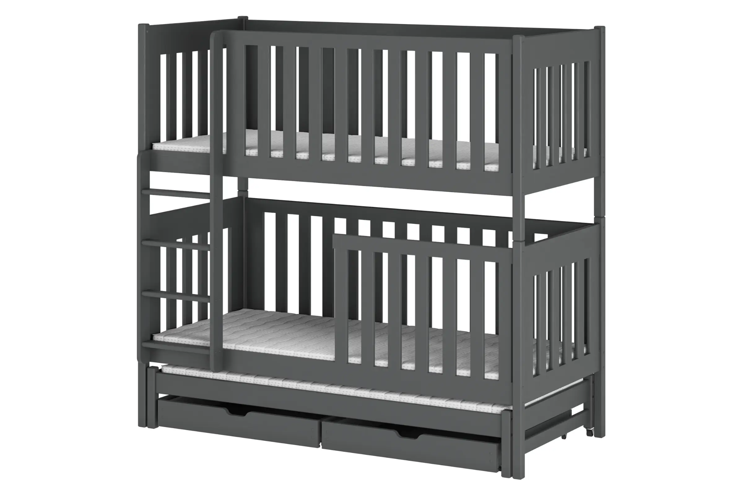 OLIVIA 90x200 Graphit Etagenbett Deine Möbel