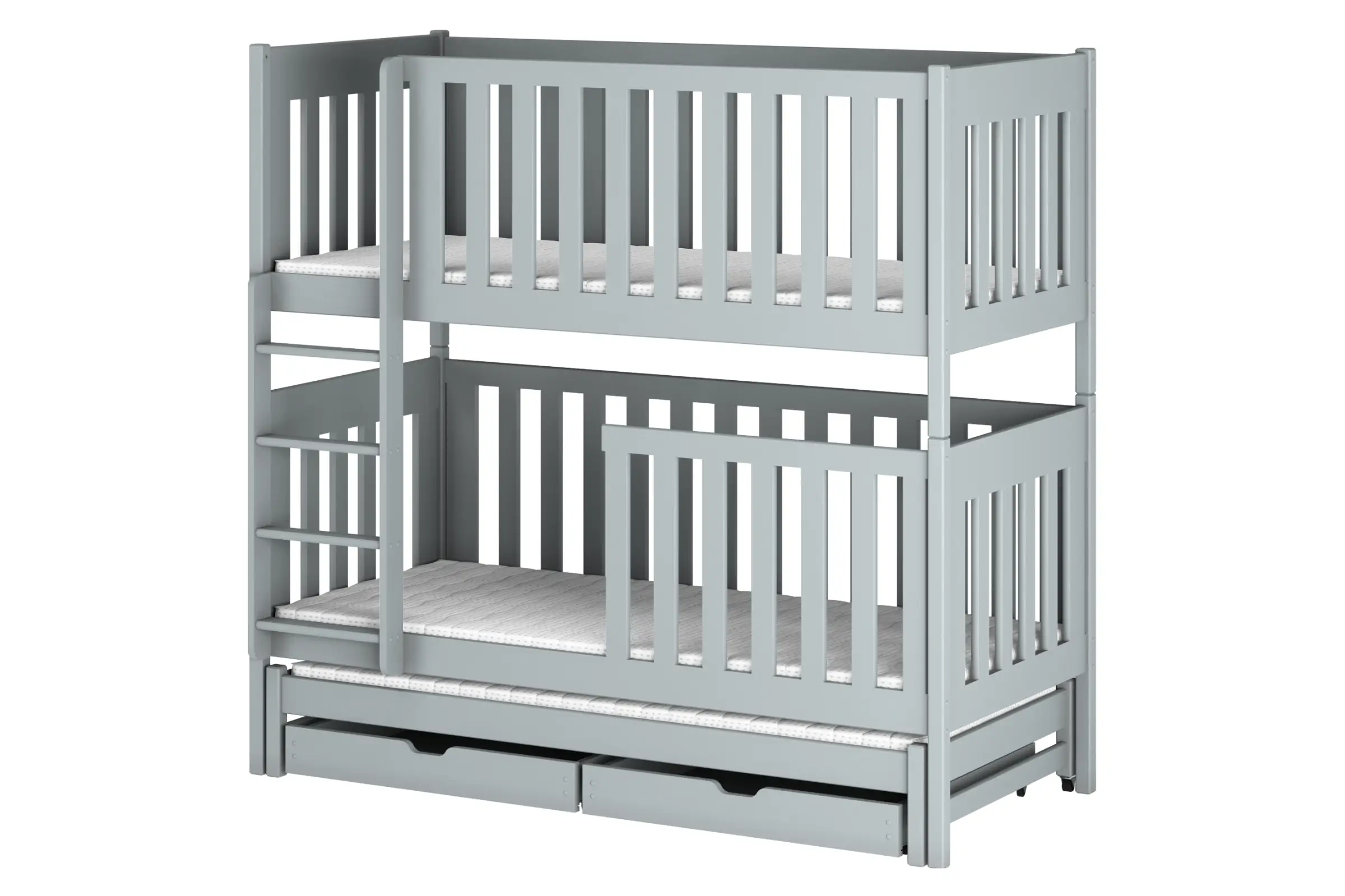 OLIVIA 90x200 Aschgrau Etagenbett Deine Möbel