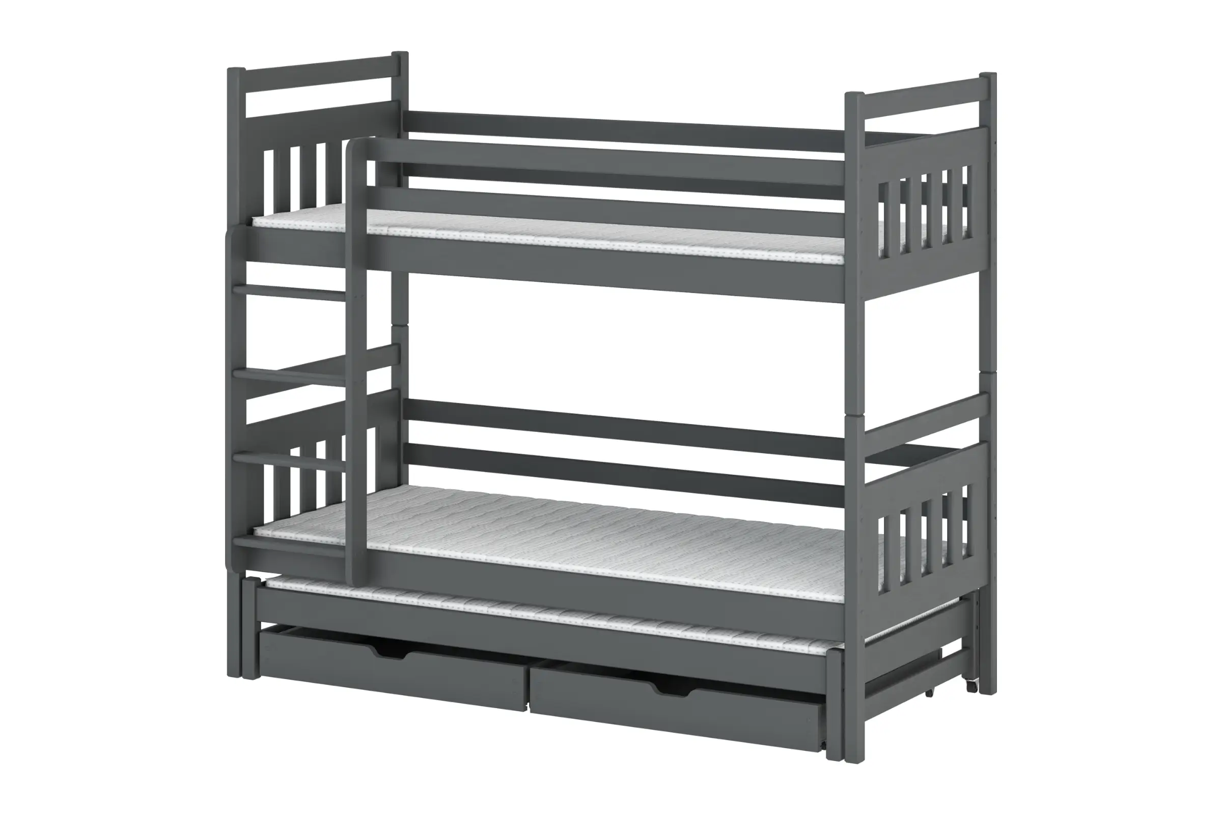 SARAH 90x200 Graphit Etagenbett Deine Möbel