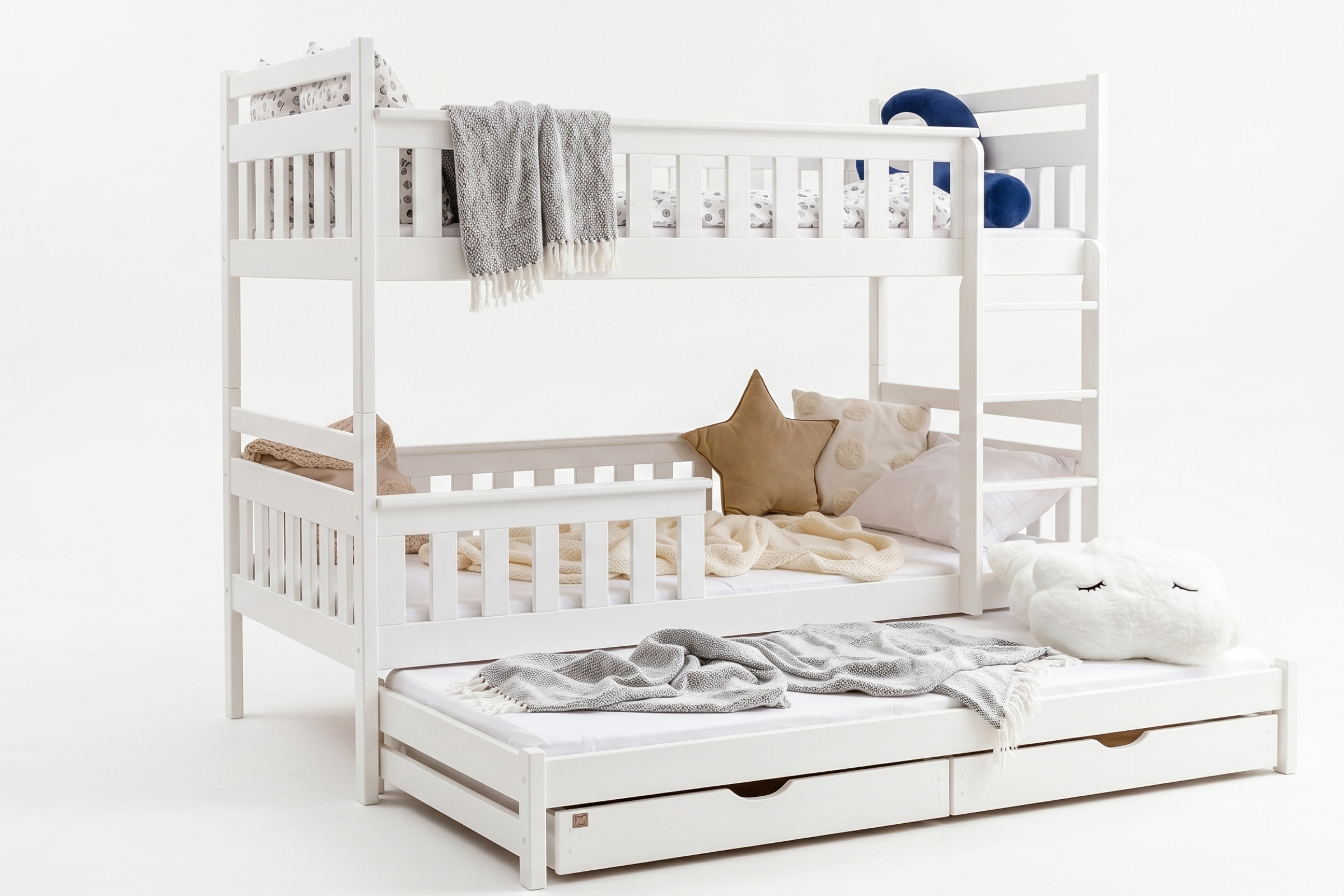 KEV 90x200 Weiß Etagenbett Deine Möbel