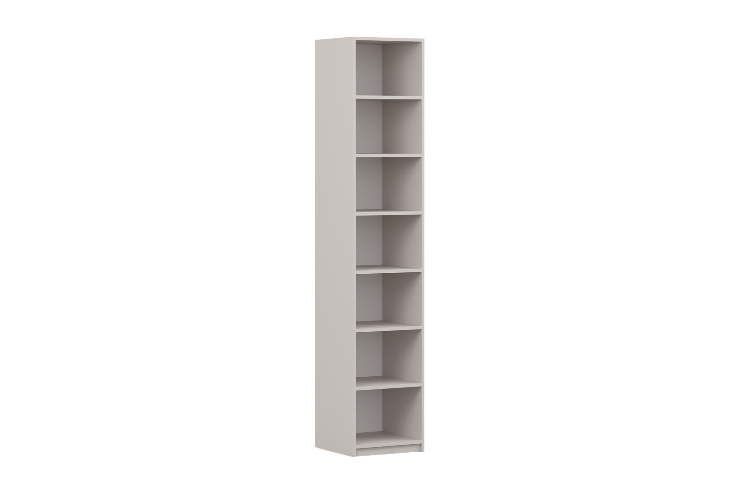MANO Standregal in Kaschmir Matt, 40 cm Breit, Bücherregal Deine Möbel