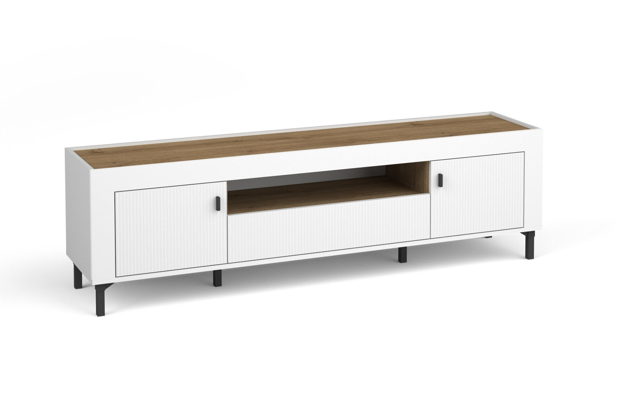 MONI 08 TV-Board mit 2 Türen und 1 Schublade, 177,2 cm breit Deine Moebel 
