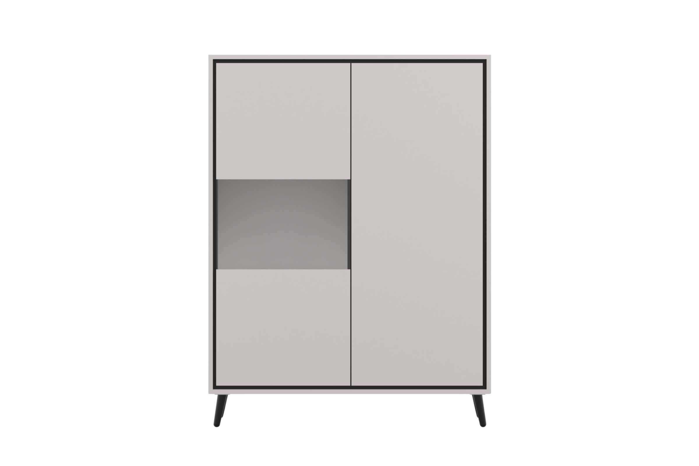 FRESSO Barschrank 100 cm breit, 3-türig, FRESSO-Kollektion Deine Moebel
