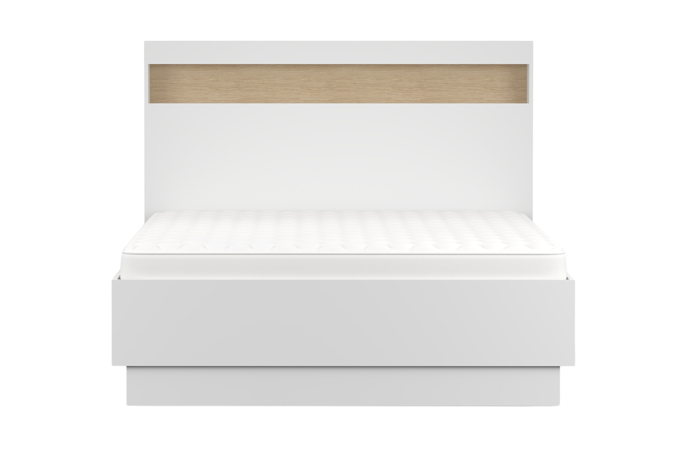 SAVI Bett 160/200 cm breit in Weiß, SAVI-Kollektion Deine Moebel