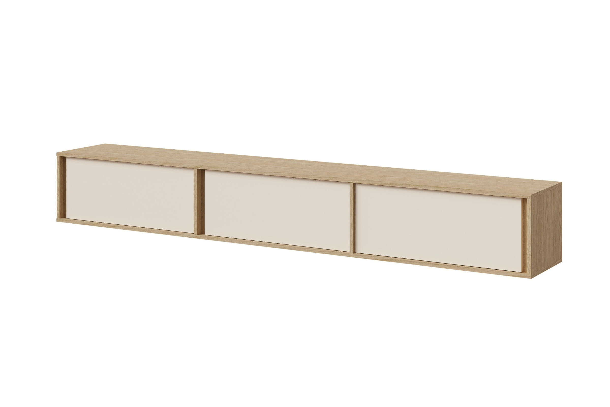 VELORA TV-Lowboard 230 cm – 3 Klappen, stehend oder hängend | Deine Möbel 24
